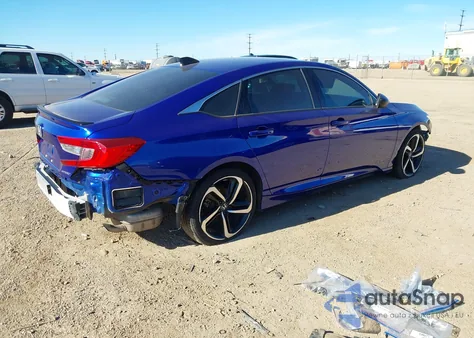 2021 Honda Accord Sport z USA, uszkodzony, nr VIN 1HGCV1F30MA118752